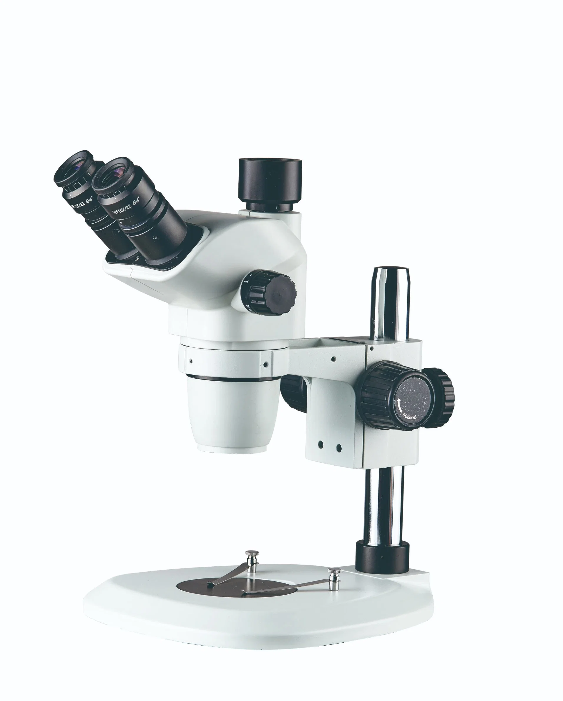 Trinoculaire Zoom optique numérique professionnel binoculaire 6.7X-45x Microscope stéréo Lotsin