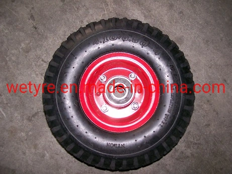 High Load Capacity Environmental Protect Colorful Tyre High Quality PU Foam Wheel for Tool Cart (3.50-4)