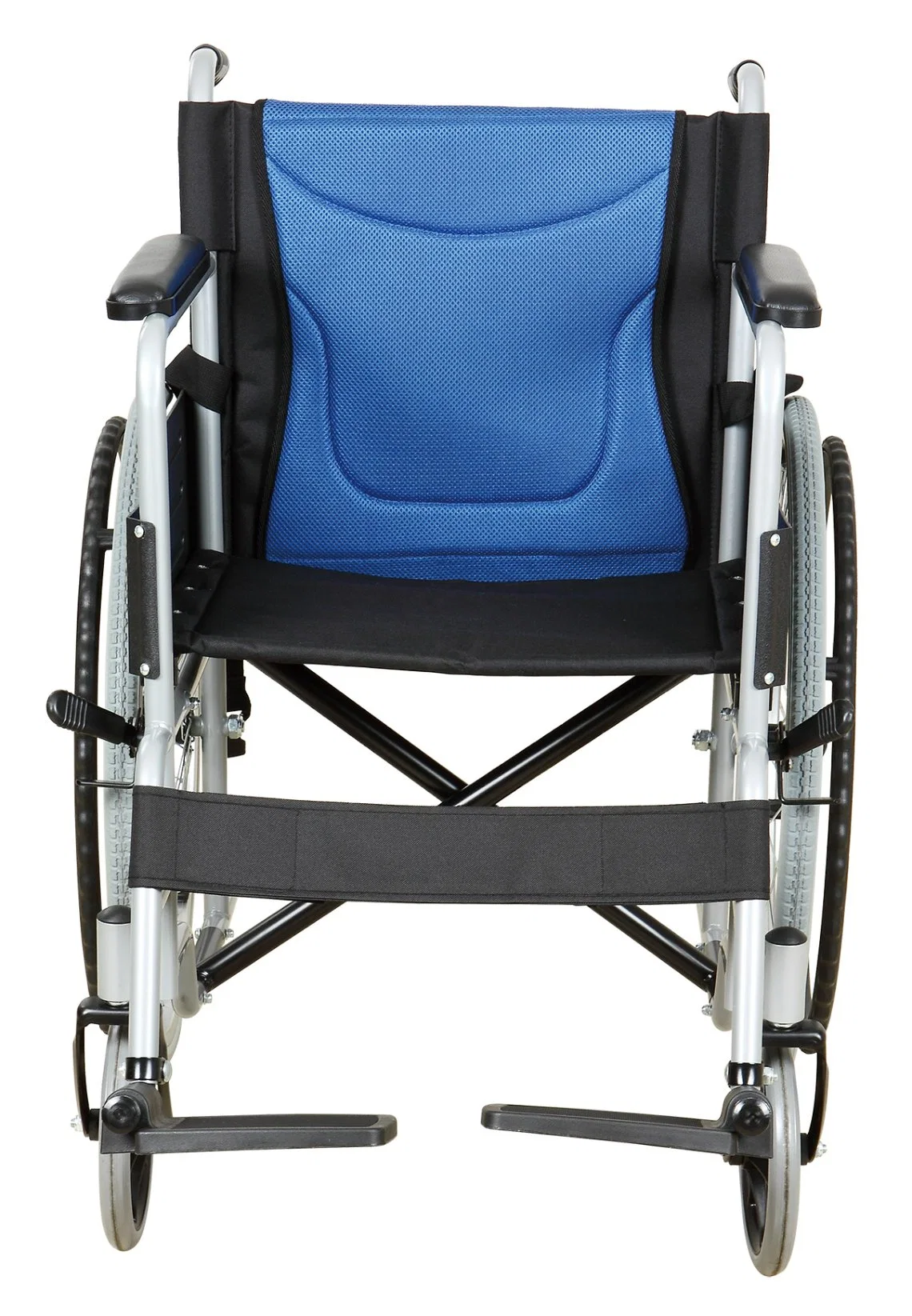 Faltung Basic Manuell Stahl Rollstuhl Economy Standard Chrom Foshan 809 Für Patienten Home Care ältere Mobilität Wheel Chair medizinische Geräte Krankenhaus FDA CE