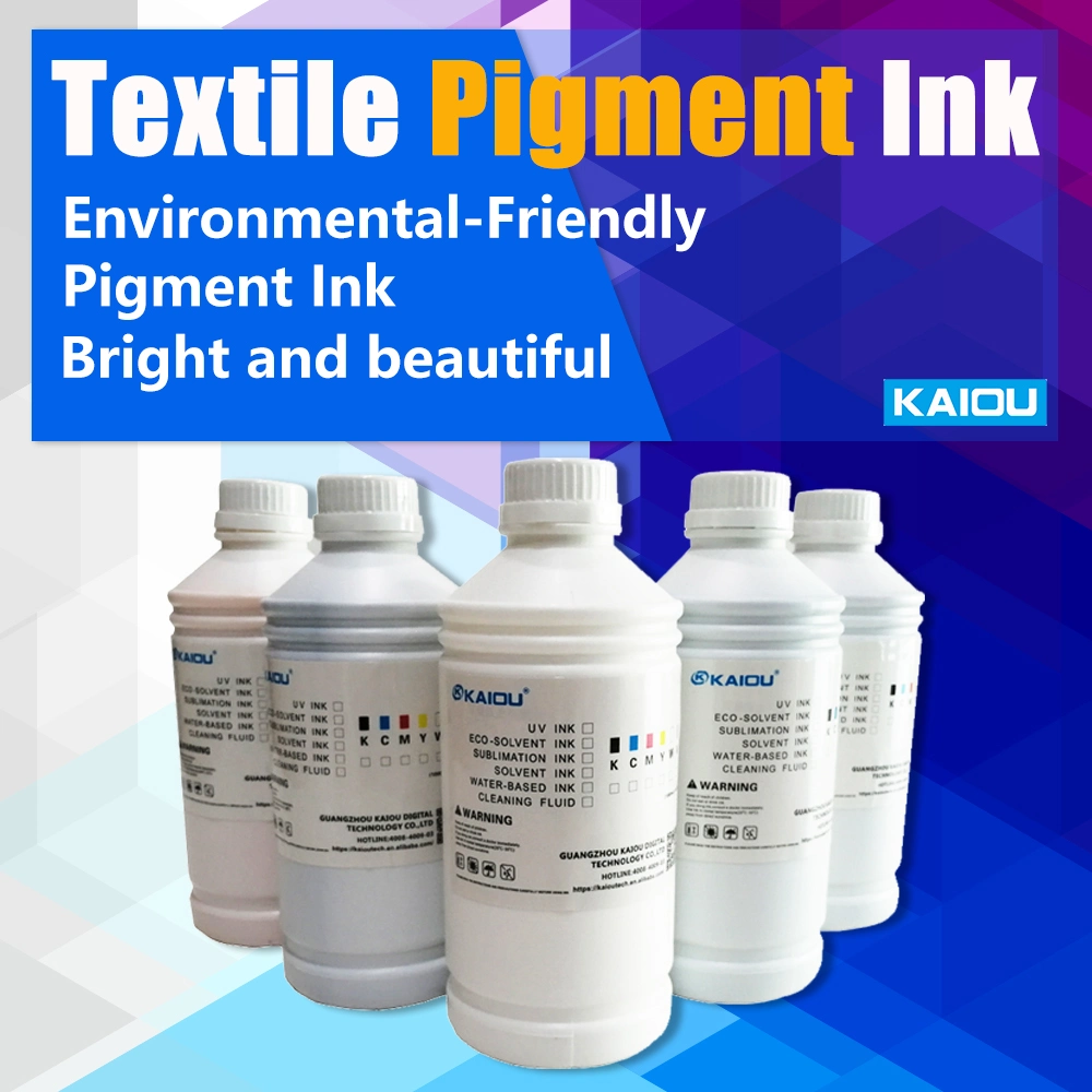 Factory High Precision High Quality Pigment Inks Cmykw for All Kind of Dtf Printing Solution