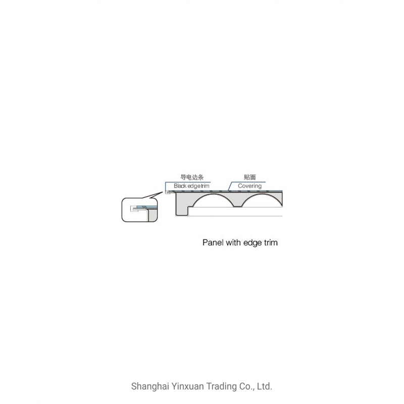 Anti-Static HPL Covering Raised Access Floor in All Steel