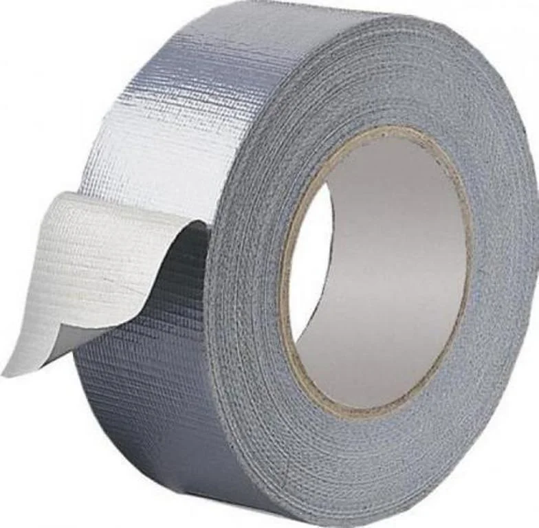 Cheap Heavy Duty 35mesh Fabric Adhesive Repair Binding Masking Silver Grey Cloth Duct Tape