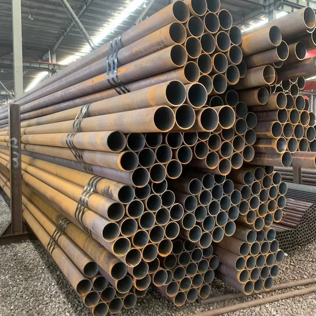 ASTM A106 API5l A53 Sch80 Ss400 S235jr Q345 Q195 Seamless Steel Pipe Carbon Steel Pipe Casing Pipe Tube Hot Rolled Precision Galvanized Black Oil Steel Pipe