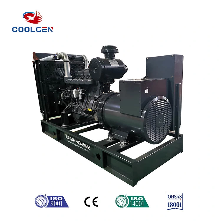 Coolgen High Powered 250 kVA Open Type Diesel Generator for Electricity Generation