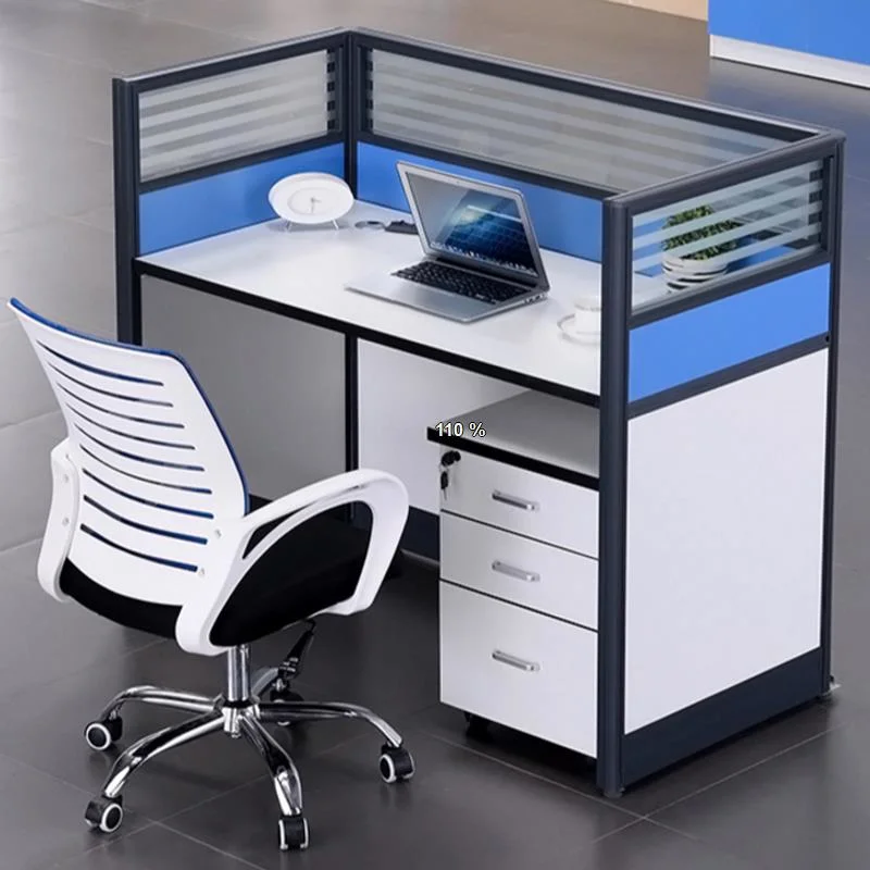 Ebunge Bureau de travail moderne Table de bureau modulaire Poste de travail en cubicle