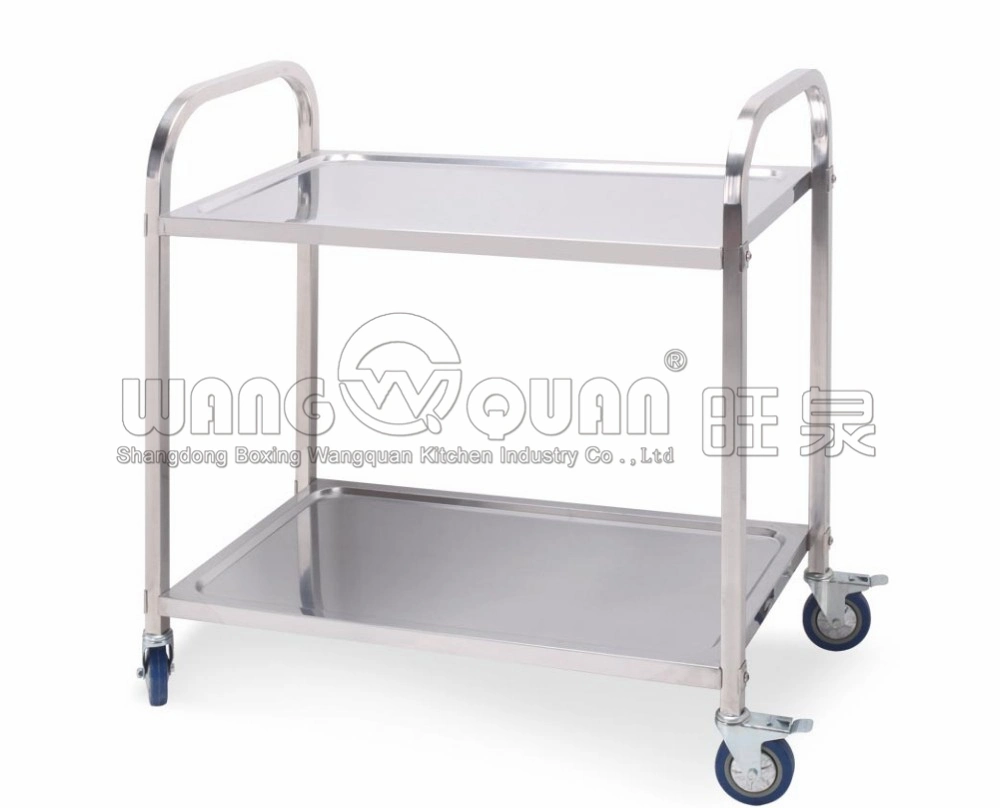 Varios Carrito de la plataforma de acero inoxidable