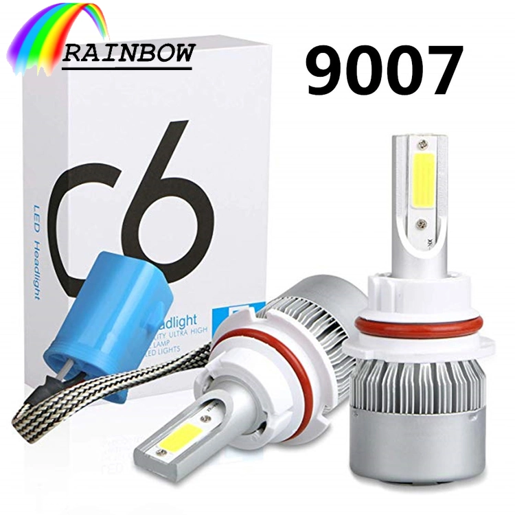 Großhandel günstigen Preis Auto Teile C6 HB3 H8 H11 H7 H4 Auto Lampe Halogenlampen LED Licht Deckenbeleuchtung LED Scheinwerferlampe