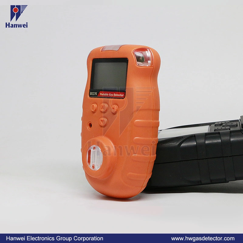 Rechargeable Battery Operated Portable Single Gas Monitor (LEL, H2, NH3, CO2 or HCl etc)