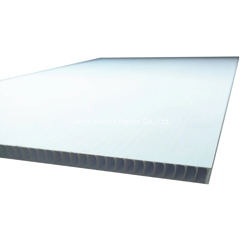 Alands Plastic Printing Use 4mm 700GSM 750GSM PP Coroplast Sheet Polypropylene Hollow Sheet