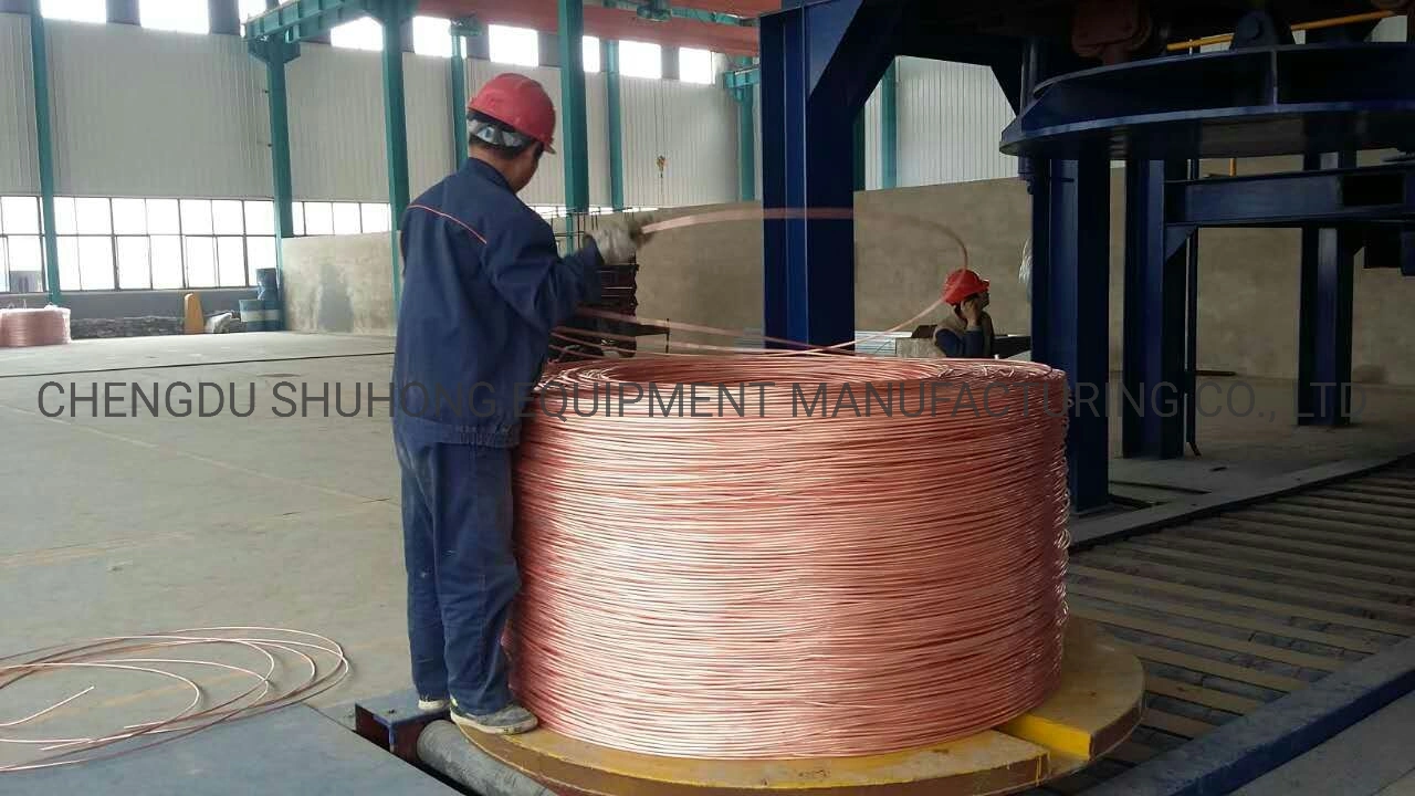 Copper Rod Continuous Casting and Rolling Machine / CCR Product Line for Copper Rod 8mm