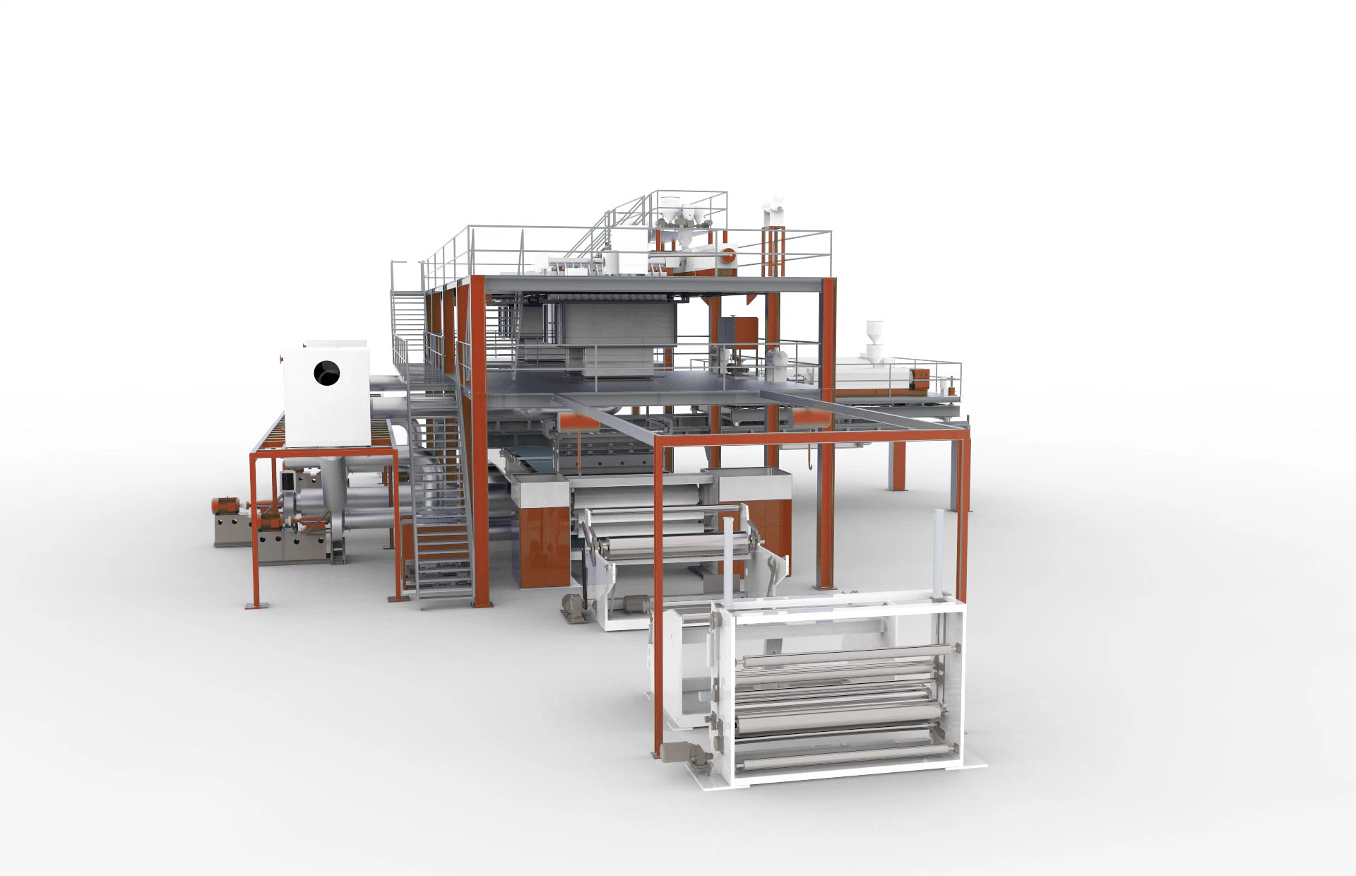 SMS-Melt Blown Medical Nonwoven Fabric Production Line