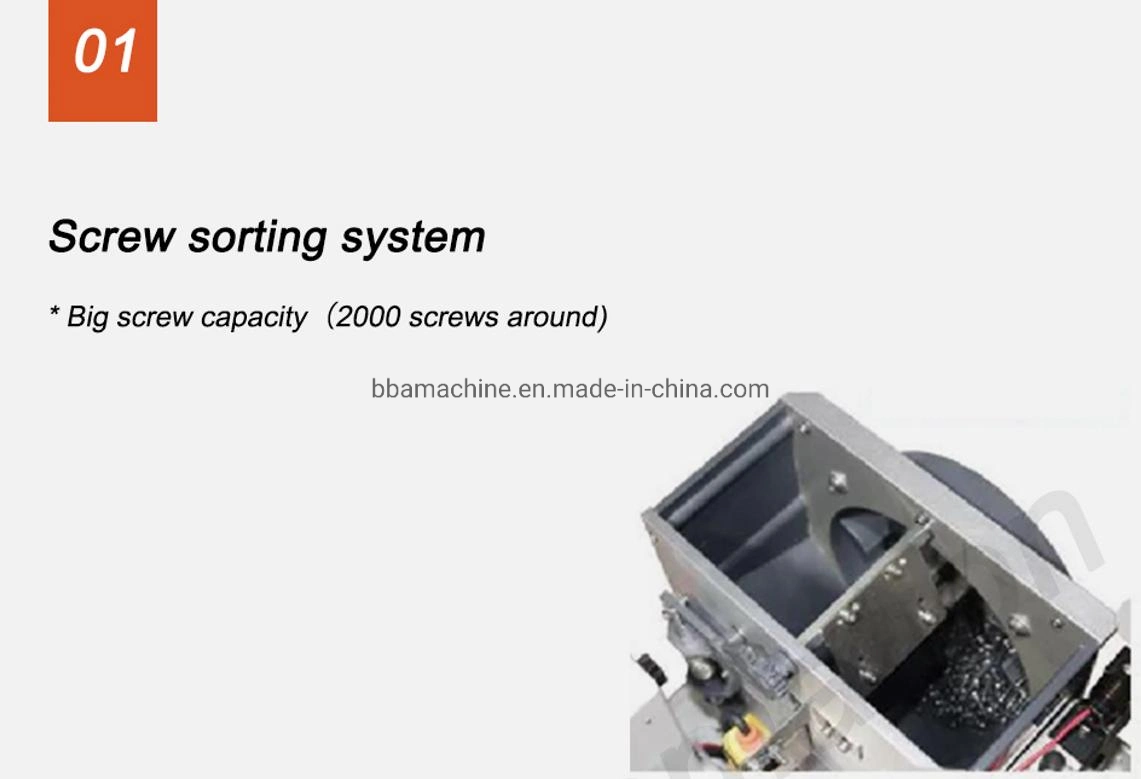 Parafuso de auto-bloqueio de alimentação automática Semi-automático para ecrã portátil inteligente da Automation Electric Sistema Automático da Máquina do condutor