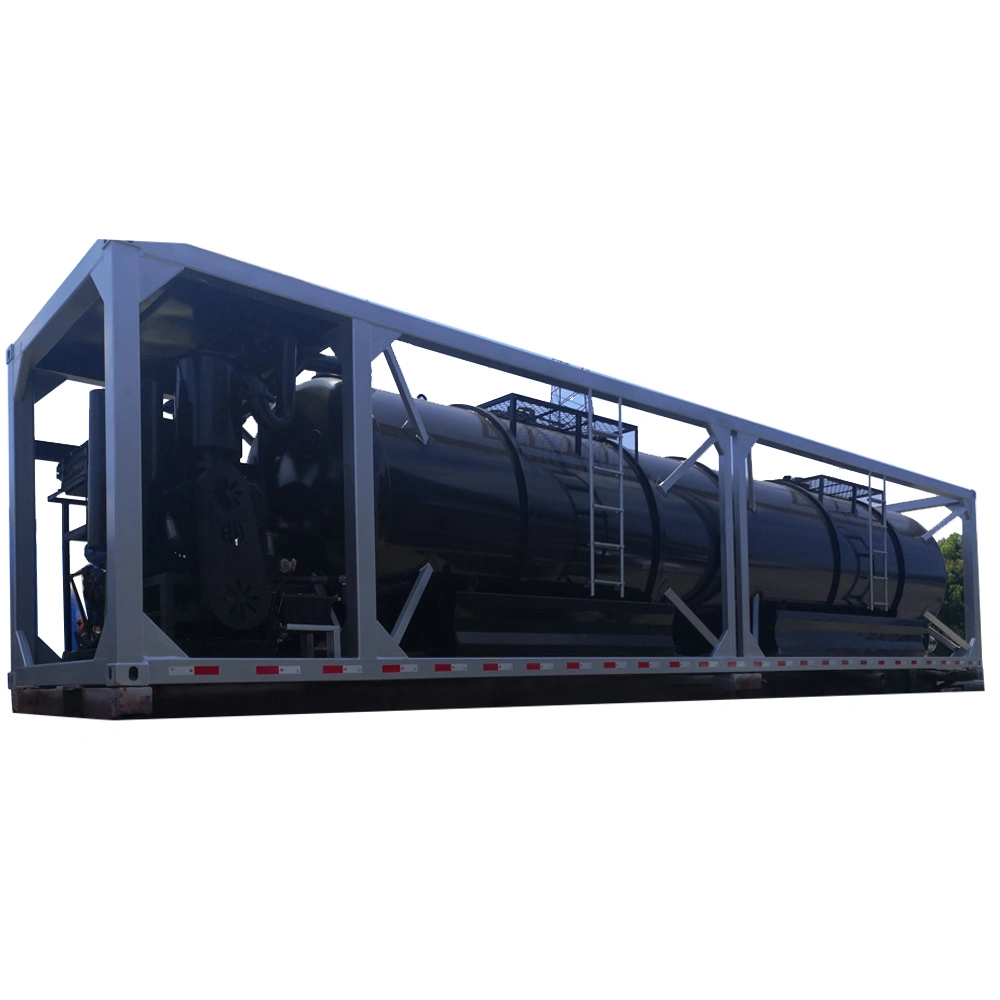 Chinese Manufacturer Customized 36cbm Vacuum Suction Tank Container ISO Tank for Sale