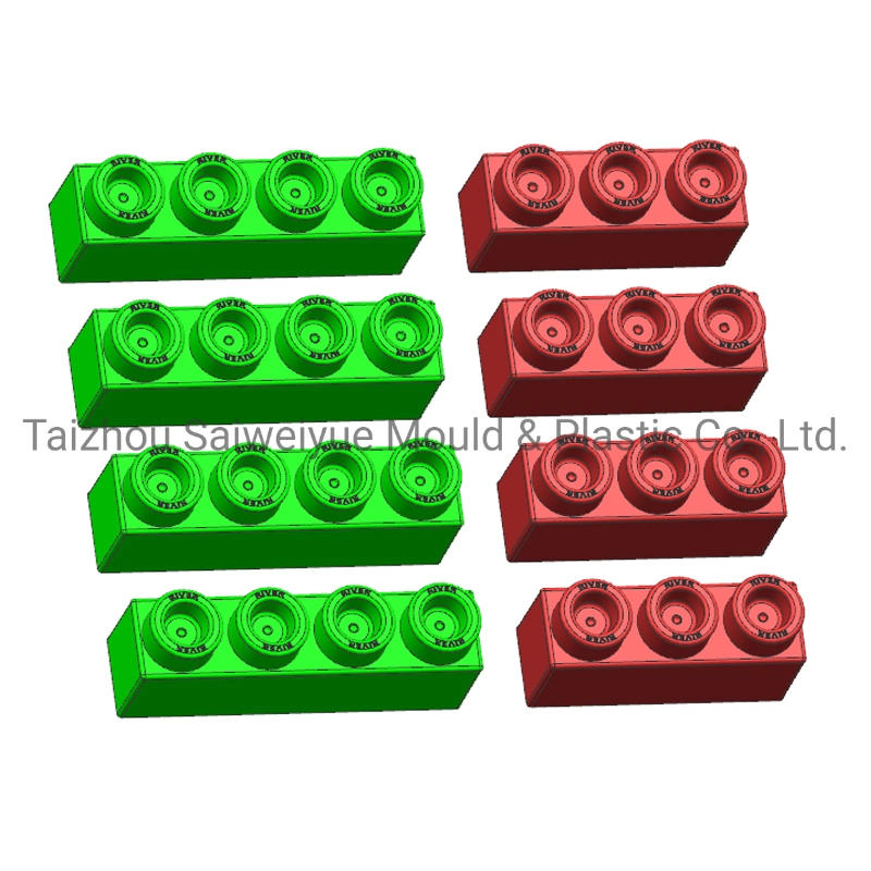 Plastic Lego Early Education Children Construction Blocks Mold Stem Toy Injection Mould