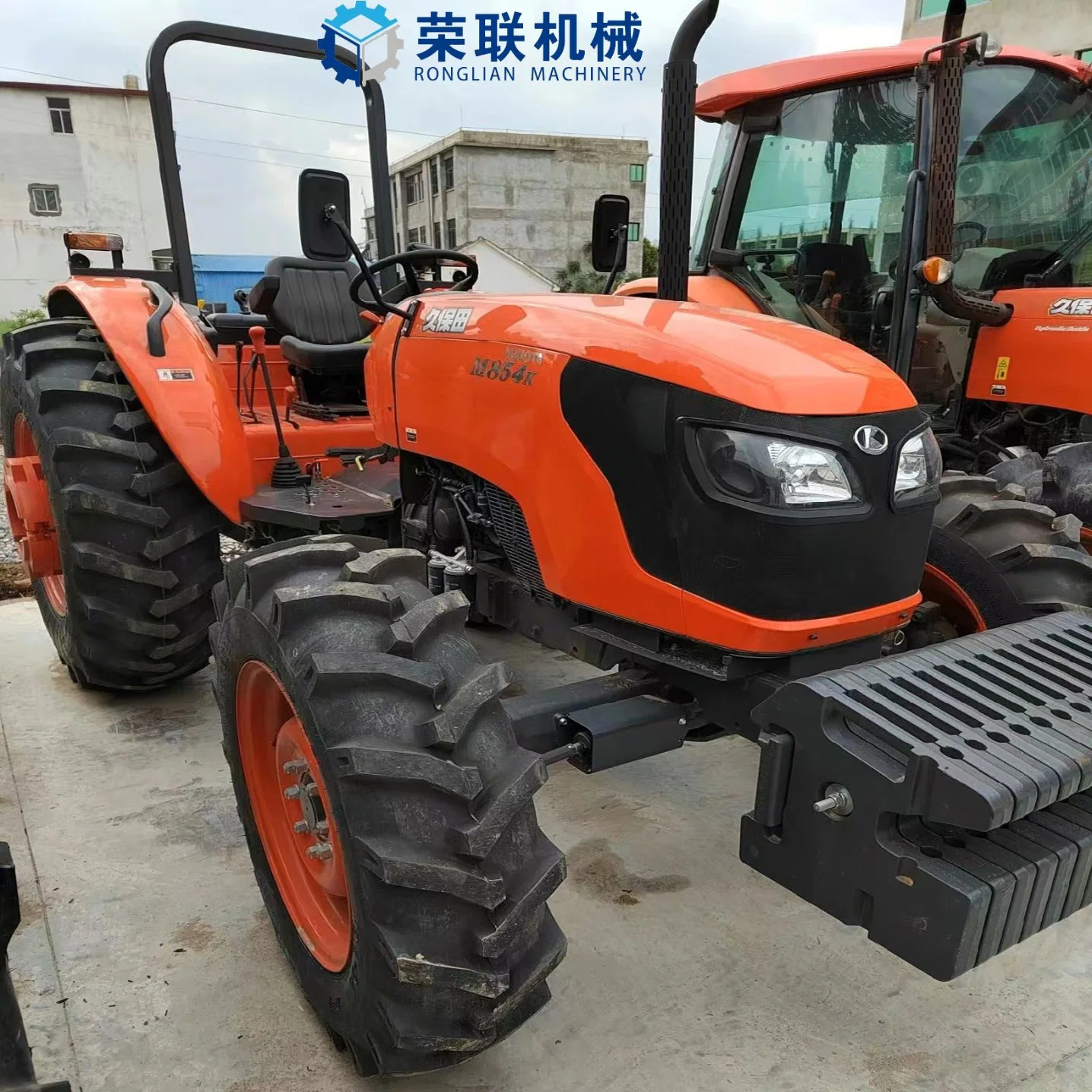 Tracteurs de jardin compacts sur pneus agricoles Kubota d'occasion avec certificat ce