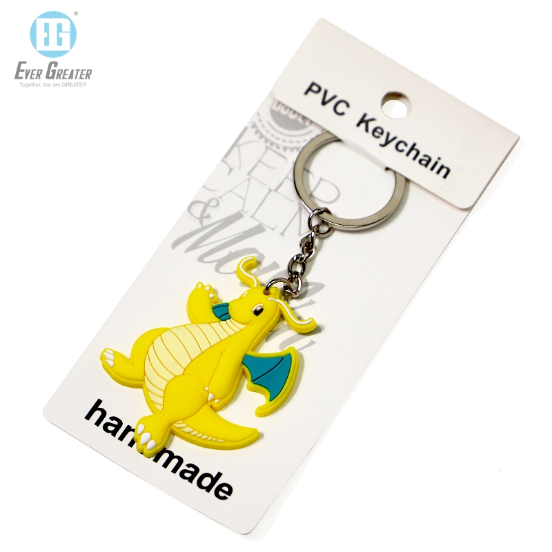 Dragon Keychain Squishy Plastic Keychain