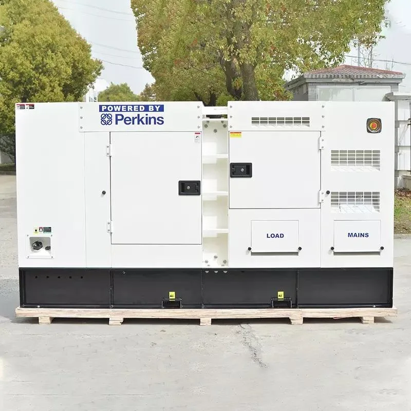 Powered by UK Perkins 280kw/350kVA Silent Electricity Diesel Generator