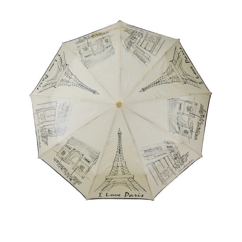 High quality/High cost performance  Auto Open and Colse Three Folding Umbrella