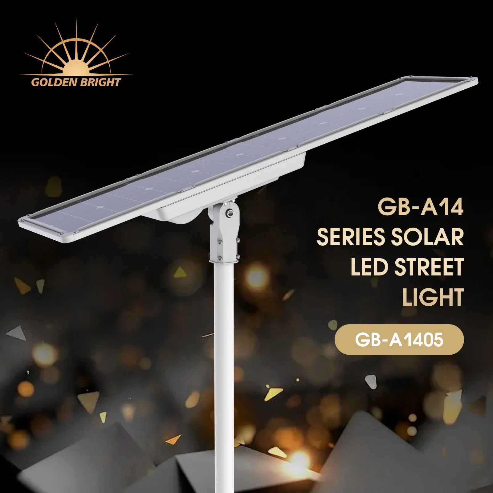 Complete Set Integrated 60W LED Solar Street Light All in One Solar Street Light