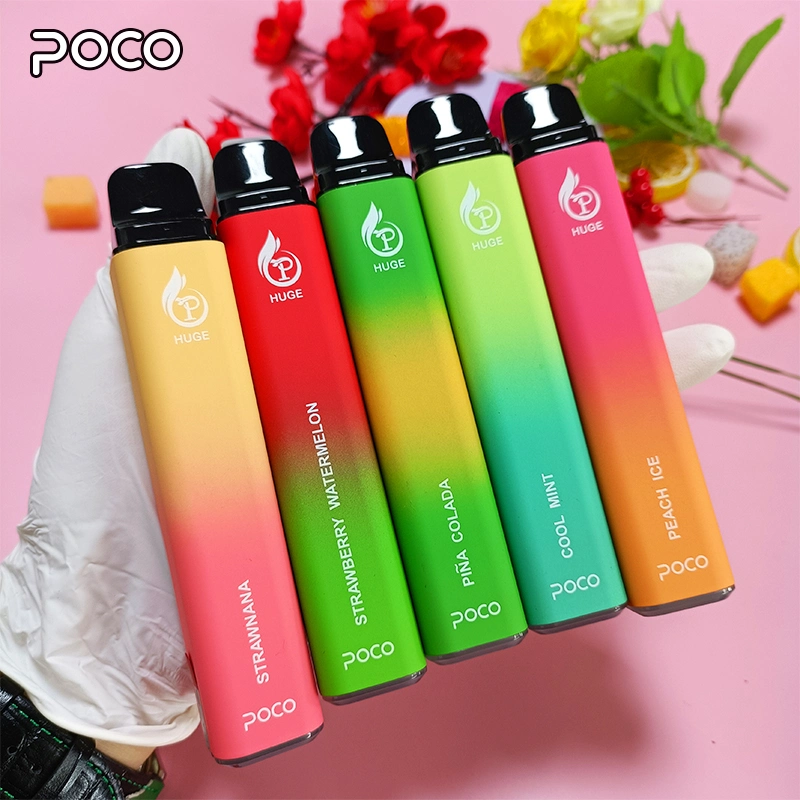 Poco Vapes original Puff 5000 marca personalizada /Marca OEM el humo del cigarrillo Electrónico Desechable Dispositivo Vape Pen