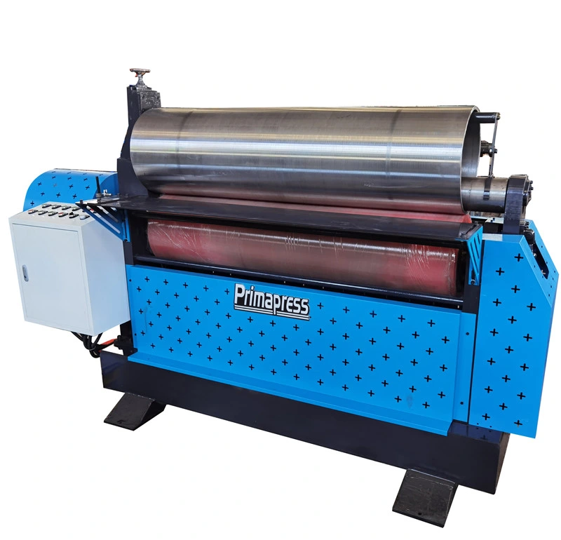 Primapress CNC Iron Sheet Bender Metal Sheet Rolling Machine 3 Roller Steel Plate Bending Machine