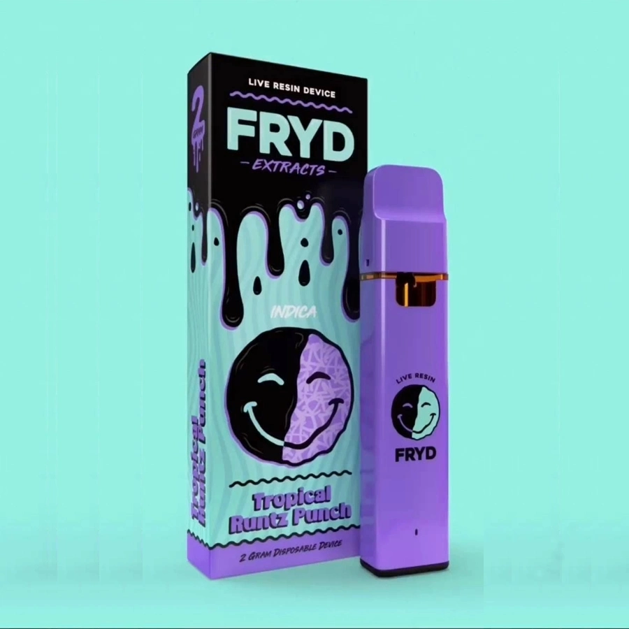 Fryd 2gram Vaporizer Pod Atomizer Tank Empty Live Resin Hhc Electronic Cigarette Disposable/Chargeable Vape