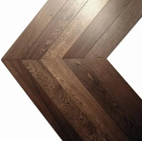 Arriba Grado/concreto retorno y reemplazo Roble Chino sólido Herringbone Pisos de parquet