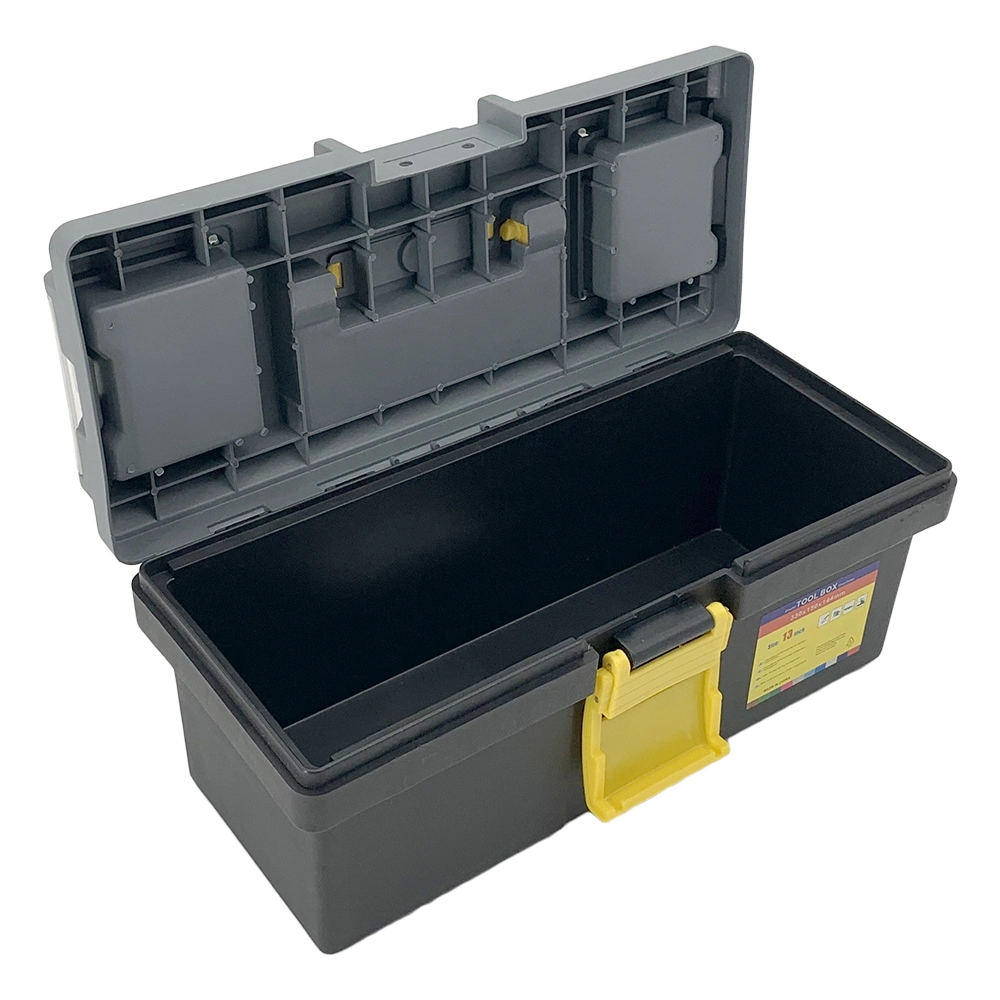 13 pouces Boîte à outils multifonctions accueil entretien du véhicule portable Boîte à outils de réparation du matériel d'art