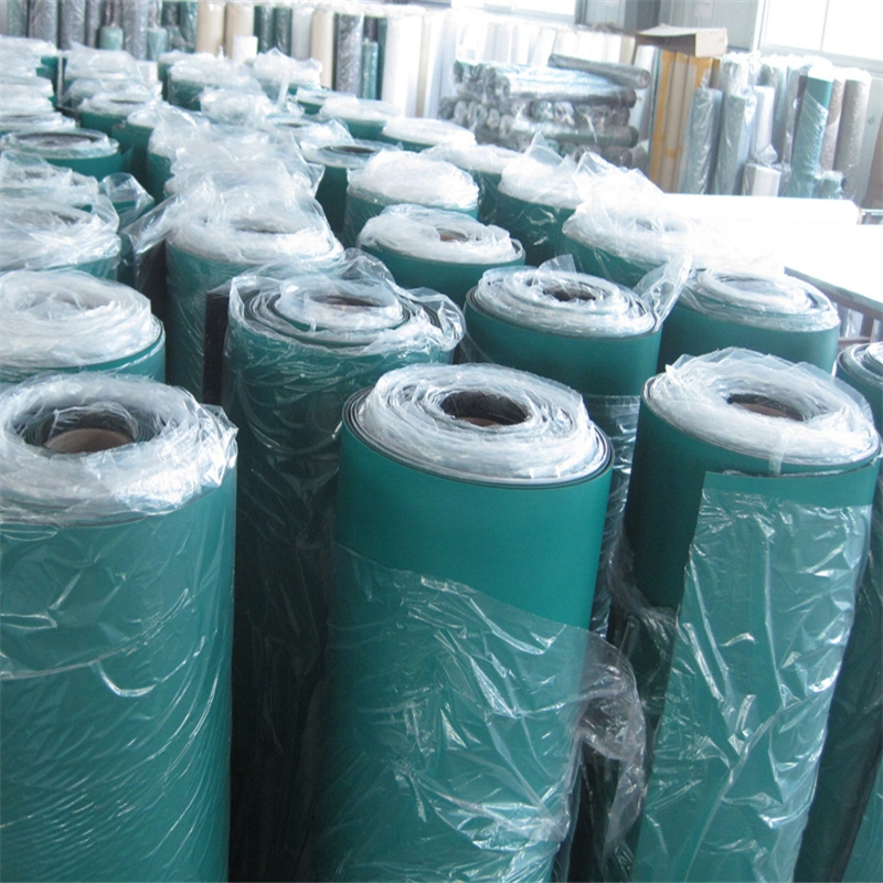 1*10 M Industrial ESD Green Rubber Flooring Mat