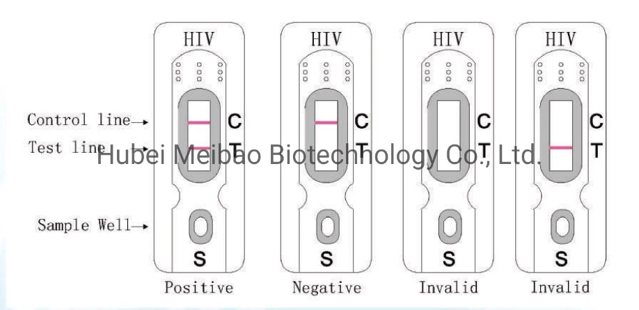 Disposable Hot Sale High Accuracy One Step Rapid Test Kit HIV Test Cassette