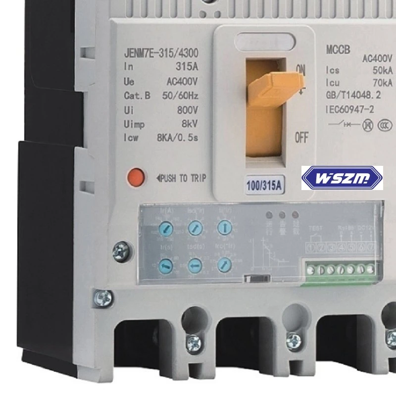 AC 50 or 60Hz 800A Electronic Molded Case Circuit Breaker