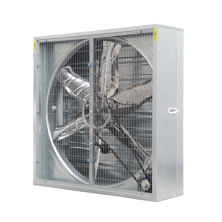 Low Noise Large Air Volume Industrial Exhaust Fan Wall Mounting