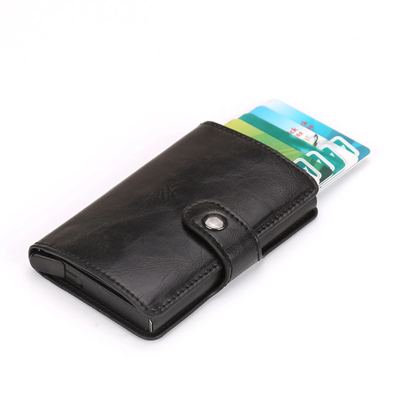 Business Purse RFID Metal Credit Card Holder Wallet