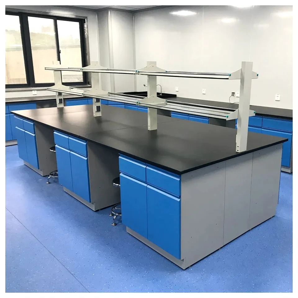 Biological Stainless Steel Lab Furniture Anti Bacterial Laboratory Furniture Equipment Chemical School Lab Furnitures Bench