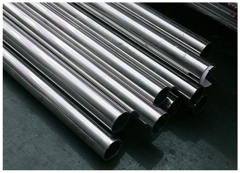 JIS G3446 SUS444 Welded Stainless Steel Tube for Corridor Handrail