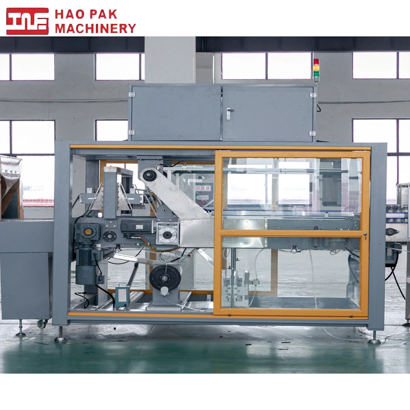 Small Bottle PE Film Automatic Case Packing Machine, Film Shrink Wrapper Case Packer Machine Factory Supplier