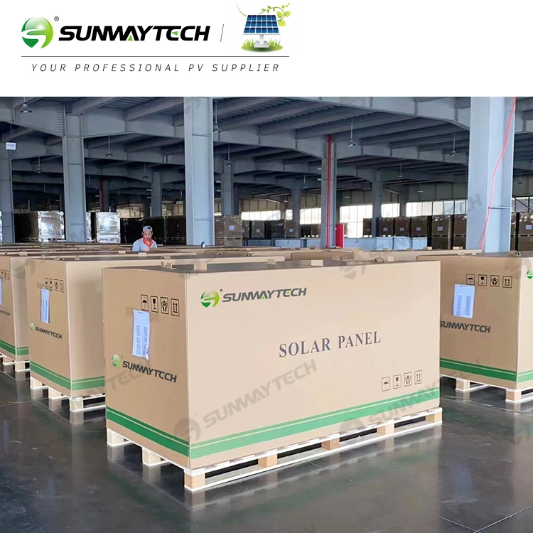 CE Approved TUV Inmetro Sunway Plywood Package 2108*1048*35mm Solar Module Jinko Solar