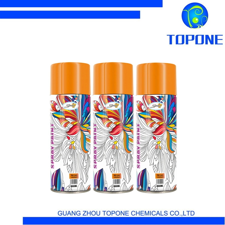 OEM/ODM China Manufacturer Hot Selling Orange Color Paint Spray