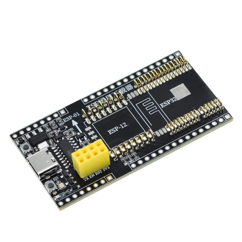 Esp8266 Esp32-Wrover placa de desarrollo de prueba de programador de zócalo Downloader para Esp-01 Esp01s Esp12 Esp32 adaptador CH340