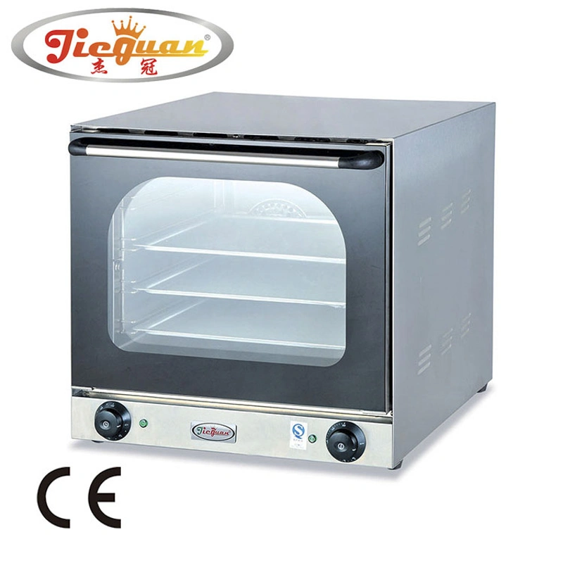 Eb-1A Electric Perspective Convection Oven with CE 48 Liters Capacity Hot Air Circulation Function 4 Trays Convection Oven Commercial Restaurant