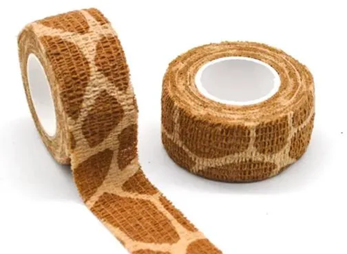 Latex /Latex Free Non Woven Cohesive Bandage Not Stick to The Skin and Has No Conglutination with Fur or Hair. It Can Be Easily Separated, Torn, Cut and Used.