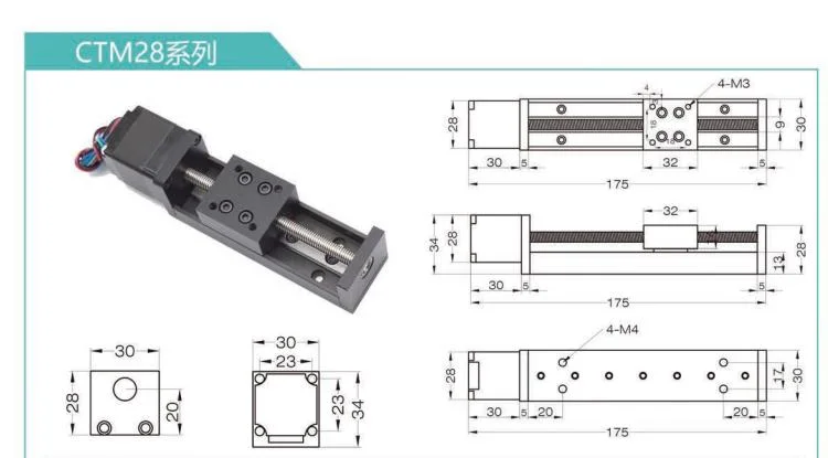 CNC Parts for DIY CNC Router DIY CNC Kit Linear Stage Module