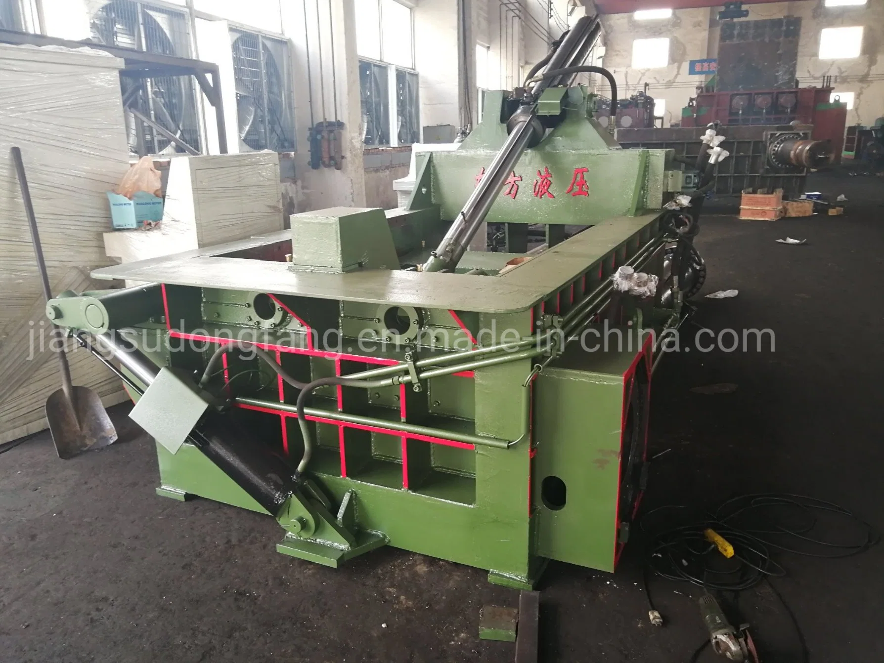 Y81f-100 Scrap Metal Baling Press