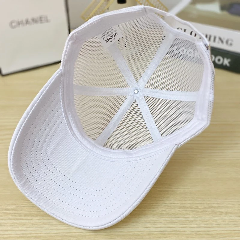 Custom Women's Man All-Mesh Leisure Baseball Cap Sun Protection Visor Golf Hat