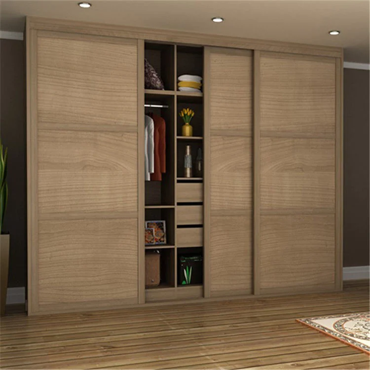 Customized Wall Wardrobe Closet Sliding Wardrobe Mirror Door System Walk in Closet Wardrobe