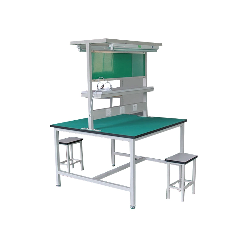 Table de travail antistatique Leenol Table Lab Laboratoire de la station de travail Workbench Cheap Table couleur vert La station de travail ESD