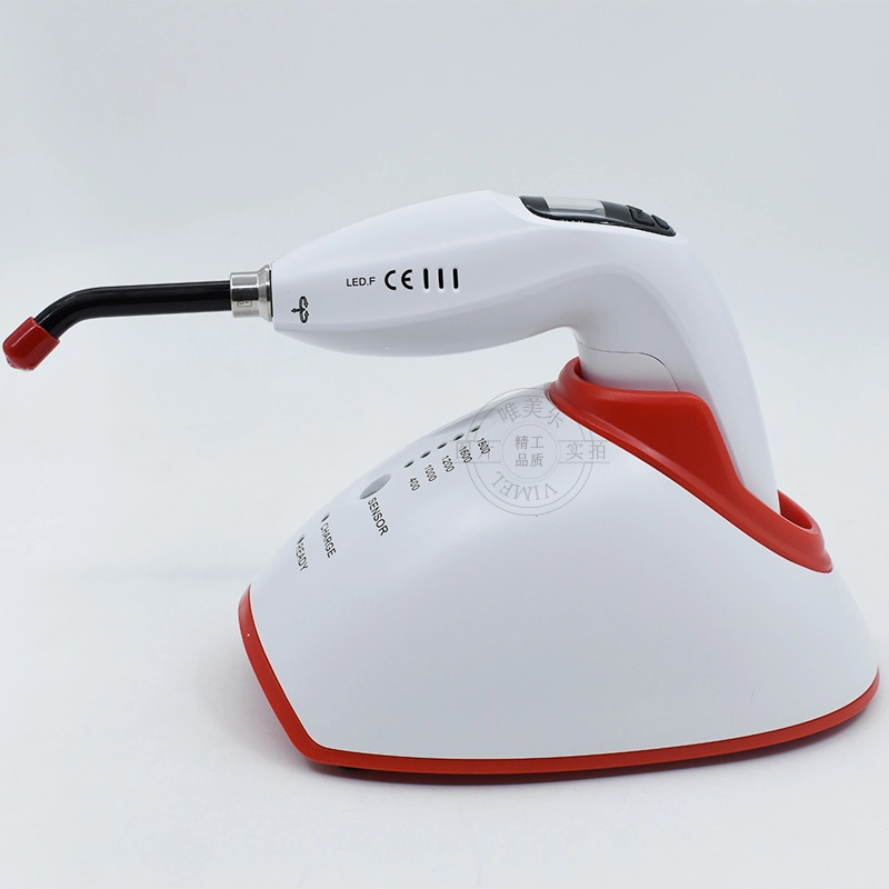 Woodpecker LED. F Dental Curing Light with OLED Screen 3s Cured Wireless Light Meter Attached Lamp Dentistry Instruments