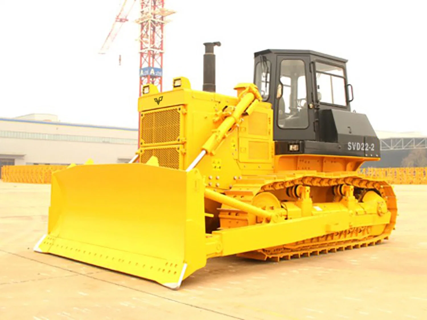 China Dozer 280HP Excavator Crawler Track Bulldozer SD26 with A/C Cabin