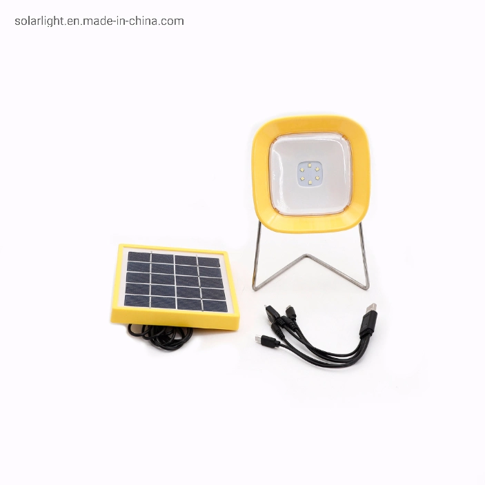 Economic USB Portable LED Solar Lantern Light Lamp for Lighten The Dark Easily