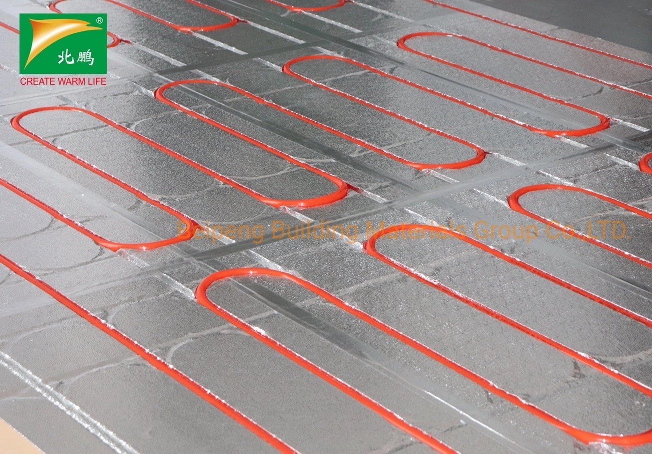 Radiant Floor Hydronic Heating System Foam Board with Aluminum Foil Polystyrene EPS/XPS Thermal Insulation Panel